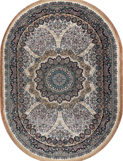 20273A oval L.CREAM / PINK