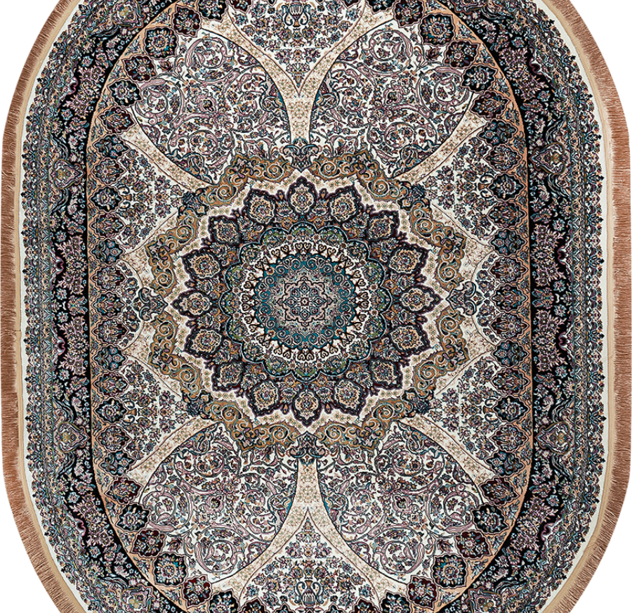 20273A oval L.CREAM / PINK