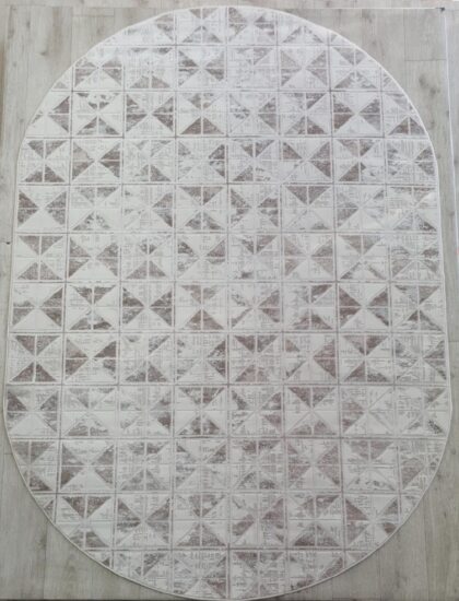 39439A oval CREAM / D.BEIGE