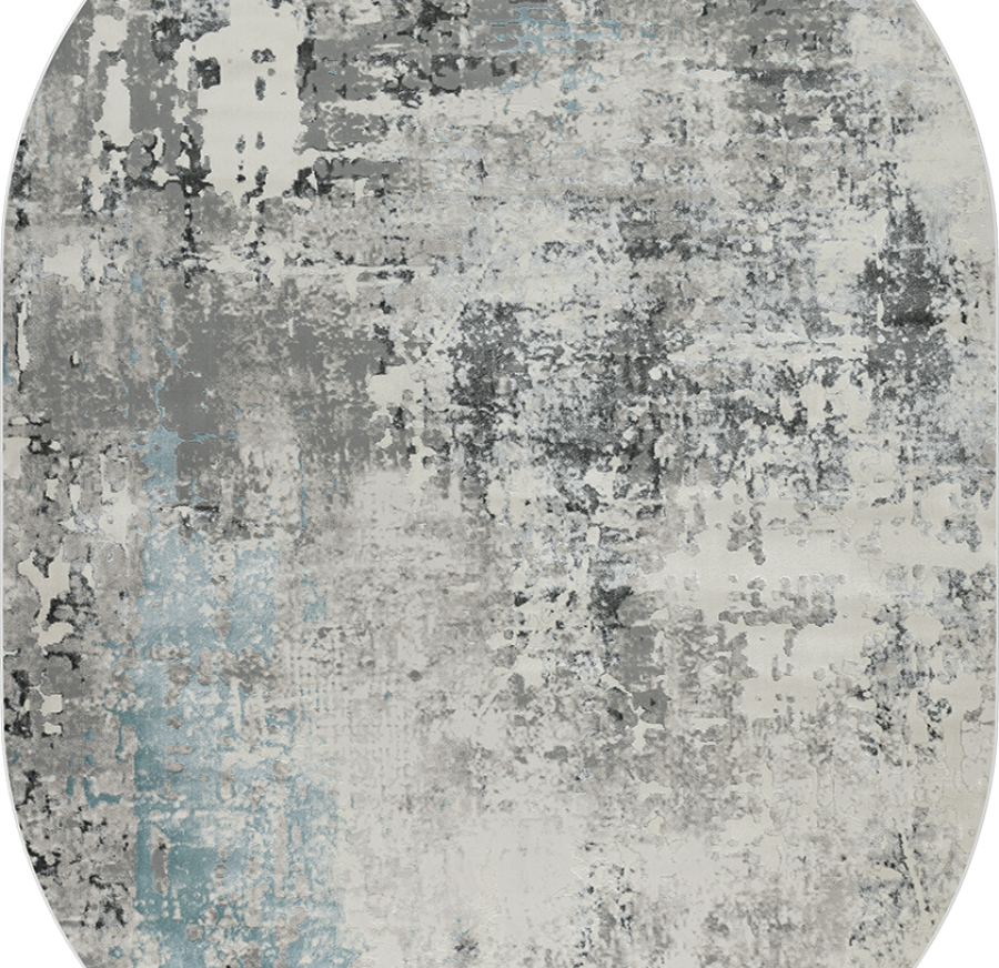 36540A oval BLUE / L.GREY