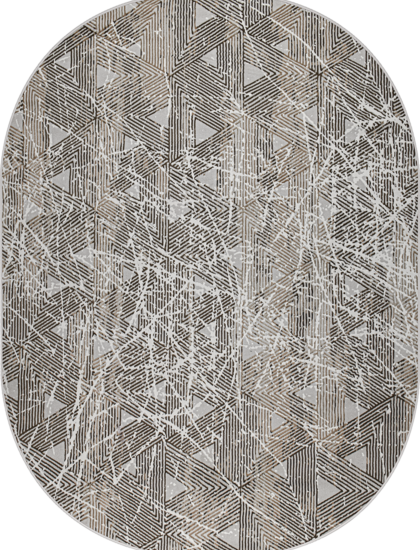 36840B oval BROWN / BEIGE