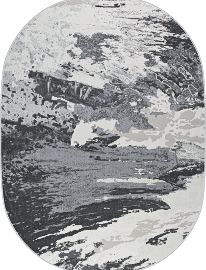 38112A oval GREY / L.GREY