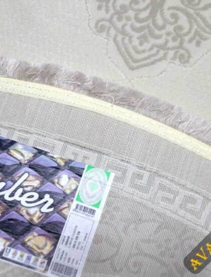 36846B oval L.BEIGE / D.VIZON