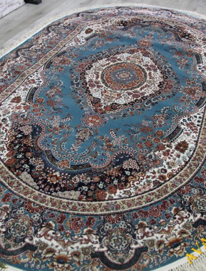 36318A oval BLUE / BLUE