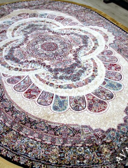 20250A oval CREAM / NAVY