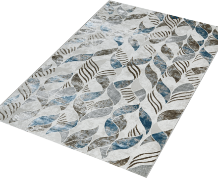 36896A stan BLUE FLS / BEIGE FLS