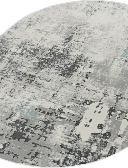 36540A oval BLUE / L.GREY