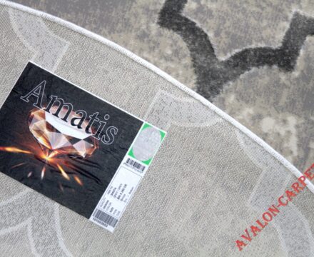 36557A oval GREY / GREY