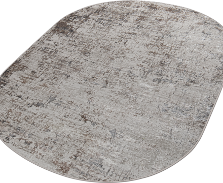 38554A oval GREY FLS / CREAM FLS