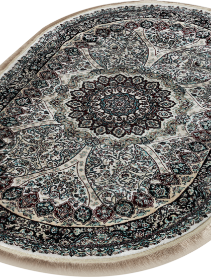 20273A oval CREAM / NAVY