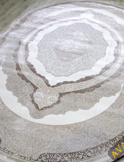 36845A oval L.BEIGE / D.VIZON