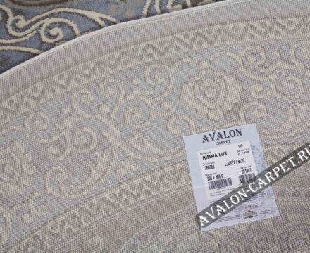 36868J oval L.GREY / BLUE