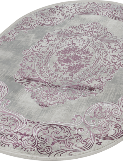 36560A oval GREY / LILA
