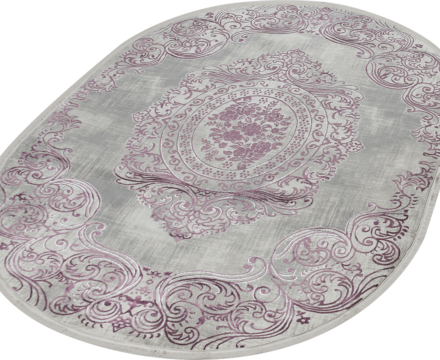 36560A oval GREY / LILA