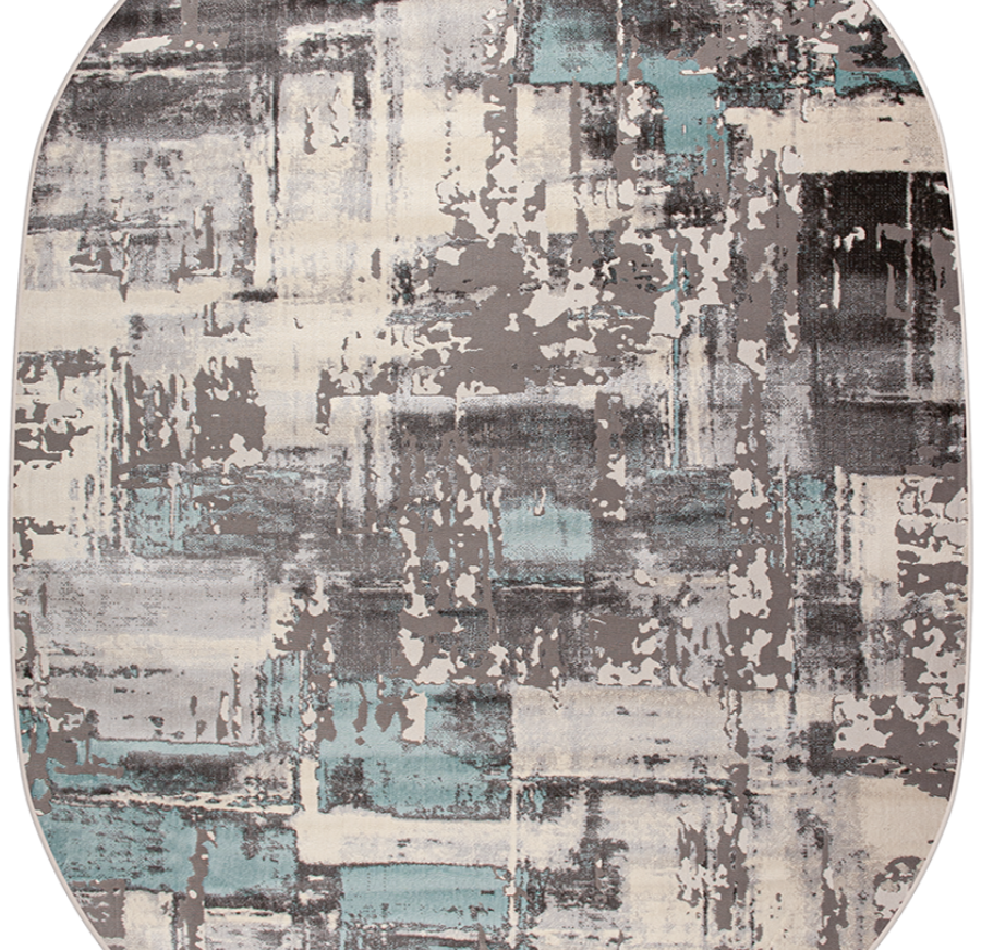 36966X oval GREY / BLUE