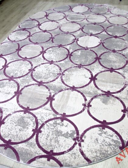 36444B oval LILA / LILA