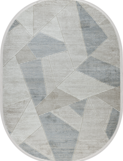 39880A oval BLUE / CREAM