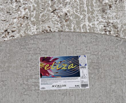 38549A oval BROWN FLS / CREAM FL