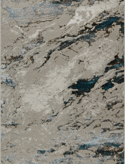 40835A stan BLUE FLS / BEIGE COK