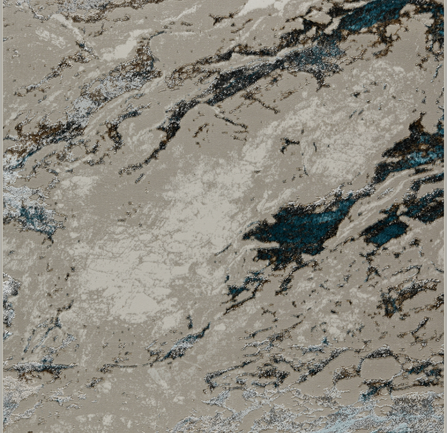 40835A stan BLUE FLS / BEIGE COK