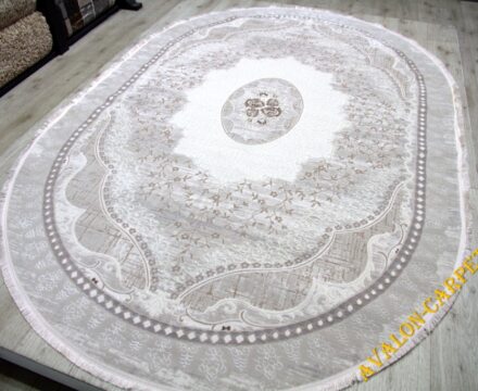 36548A oval L.BEIGE / L.BEIGE