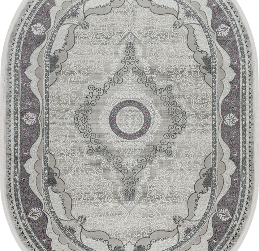 36564A oval GREY / LILA