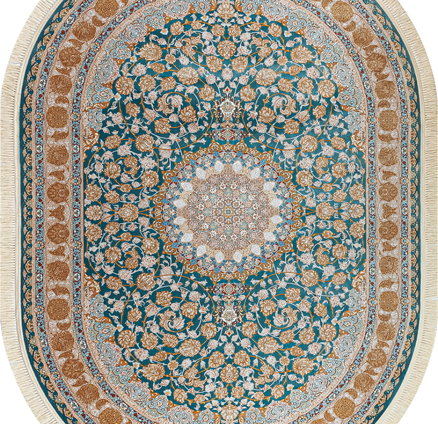 G129 oval BLUE / GRAY