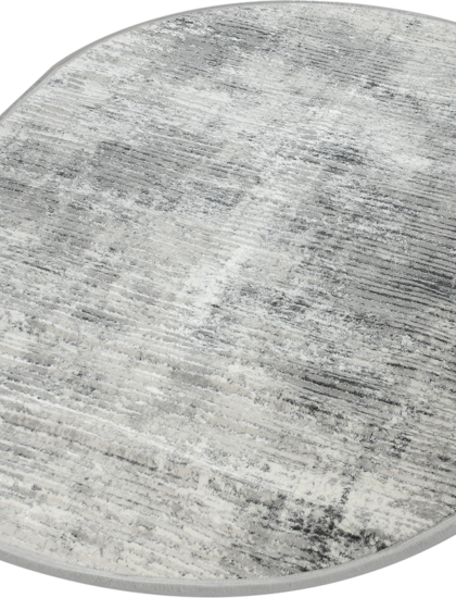 51989B oval GREY / L.GREY