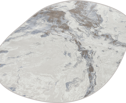 38508A oval BEIGE / BLUE