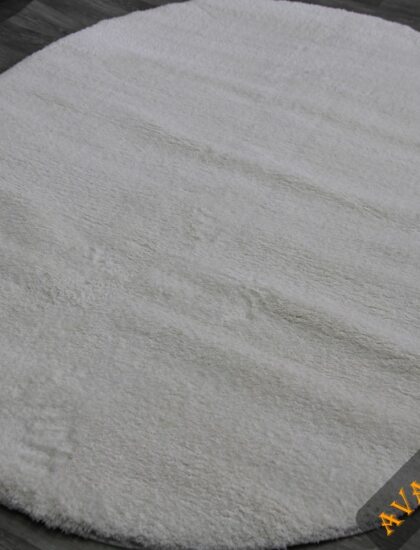 00000A oval WHITE / WHITE.