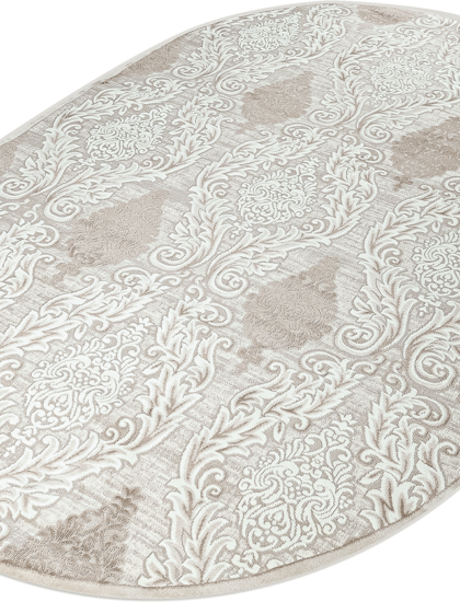 36912J oval CREAM / D.BEIGE