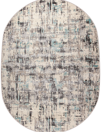 36881X oval GREY / BLUE