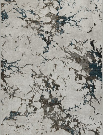 40834A stan BLUE FLS / BEIGE COK