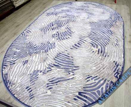 36911J oval BLUE / BLUE