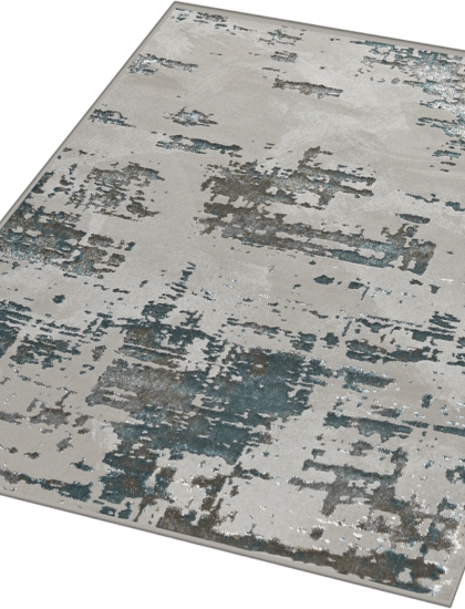 40842A stan BLUE FLS / BEIGE COK