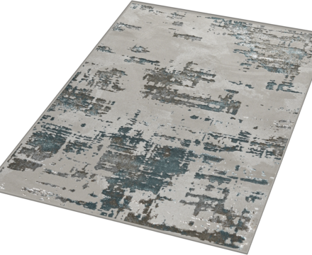 40842A stan BLUE FLS / BEIGE COK