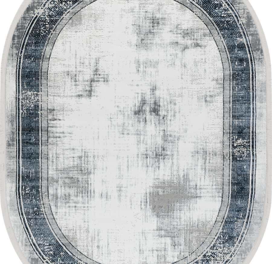 38720A oval BLUE / WHITE