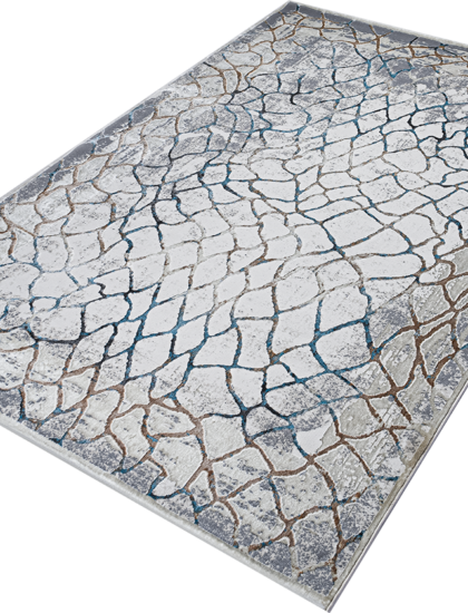 37888A stan BLUE FLS / BEIGE FLS