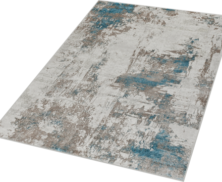 51280A stan BLUE FLS / BEIGE FLS