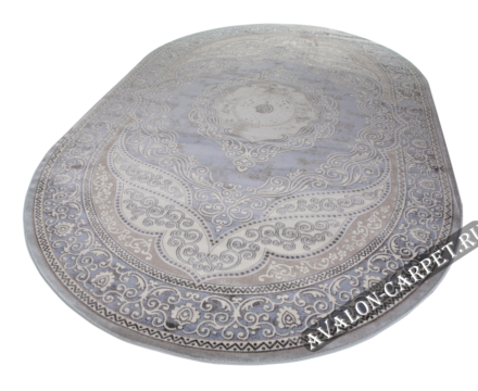 36868J oval L.GREY / BLUE