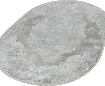 36560A oval GREY / BLUE