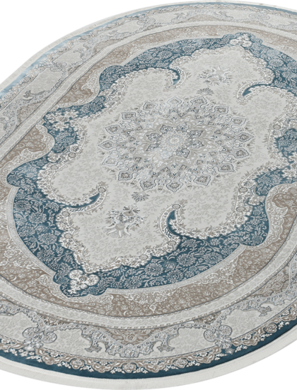 36945A oval BLUE / BLUE