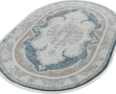 36945A oval BLUE / BLUE