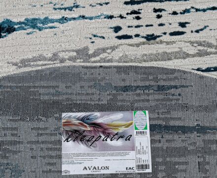 38462A daire BLUE FLS / L.GREY