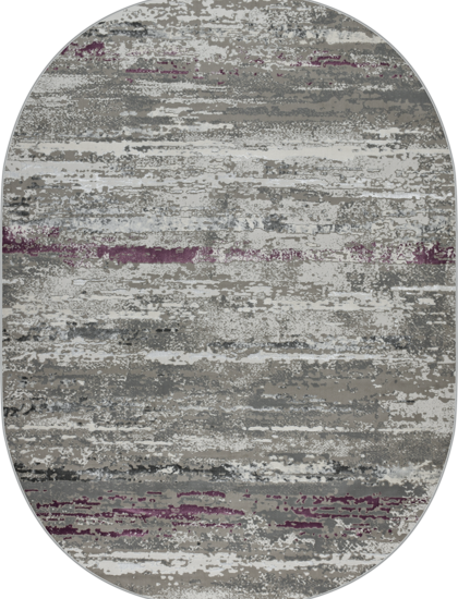 36556A oval LILA / L.GREY