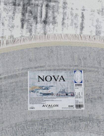 38720A oval GREY / WHITE