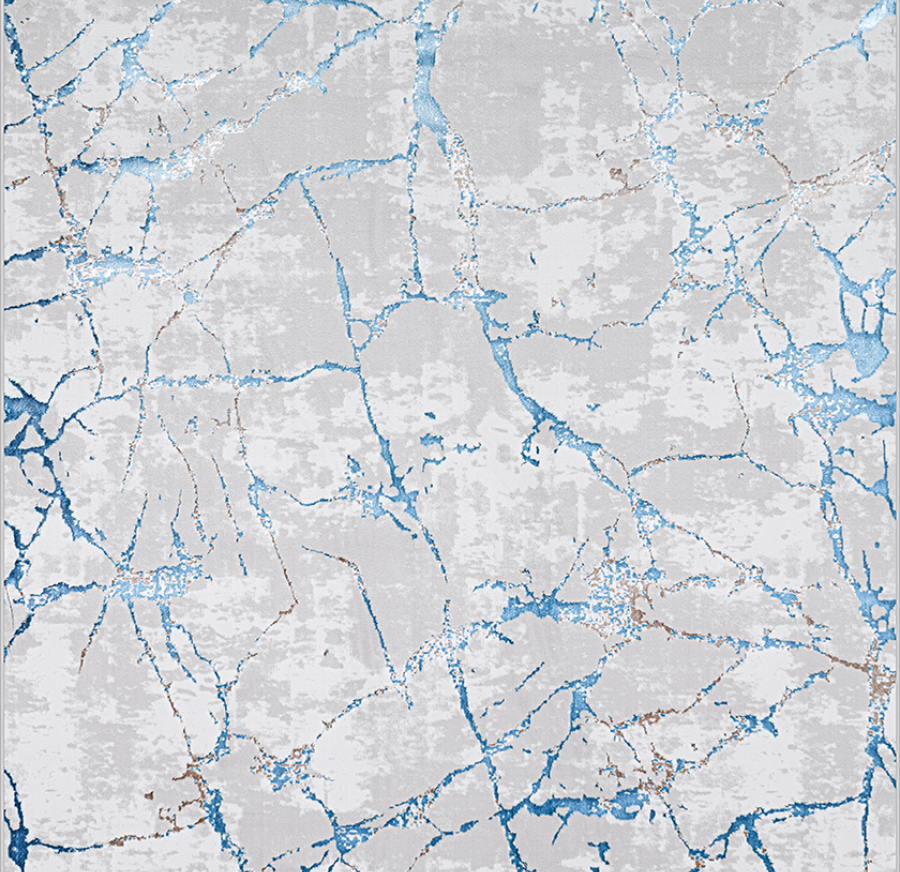 37886A r BLUE FLS / BEIGE FLS