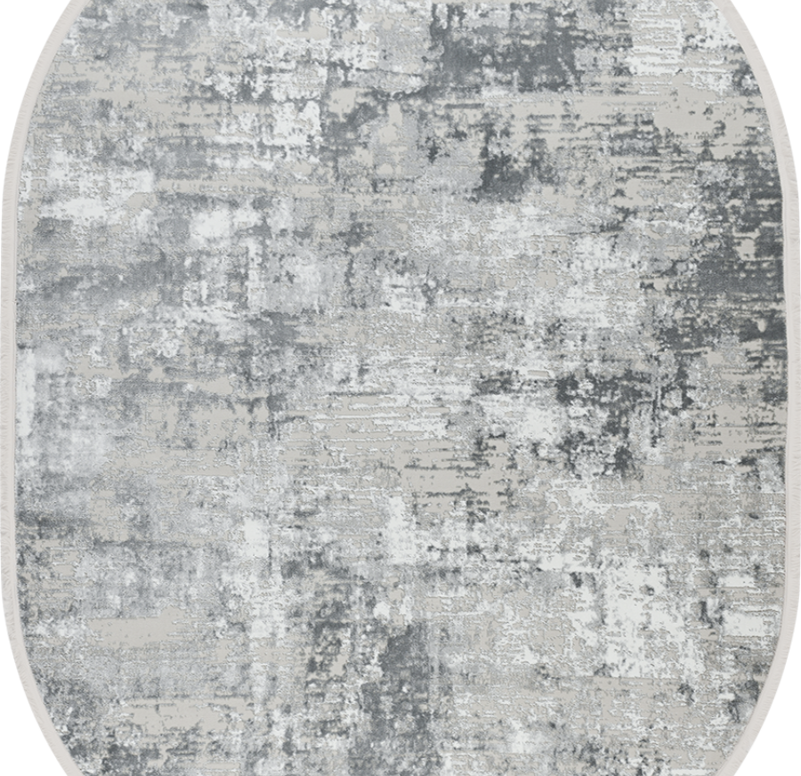 39937A oval GREY / WHITE