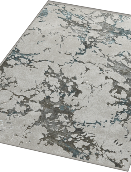 40834A stan BLUE FLS / BEIGE COK