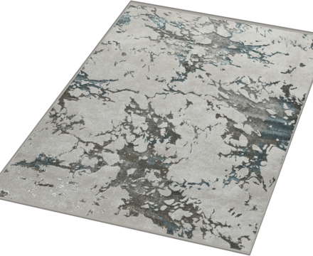 40834A stan BLUE FLS / BEIGE COK